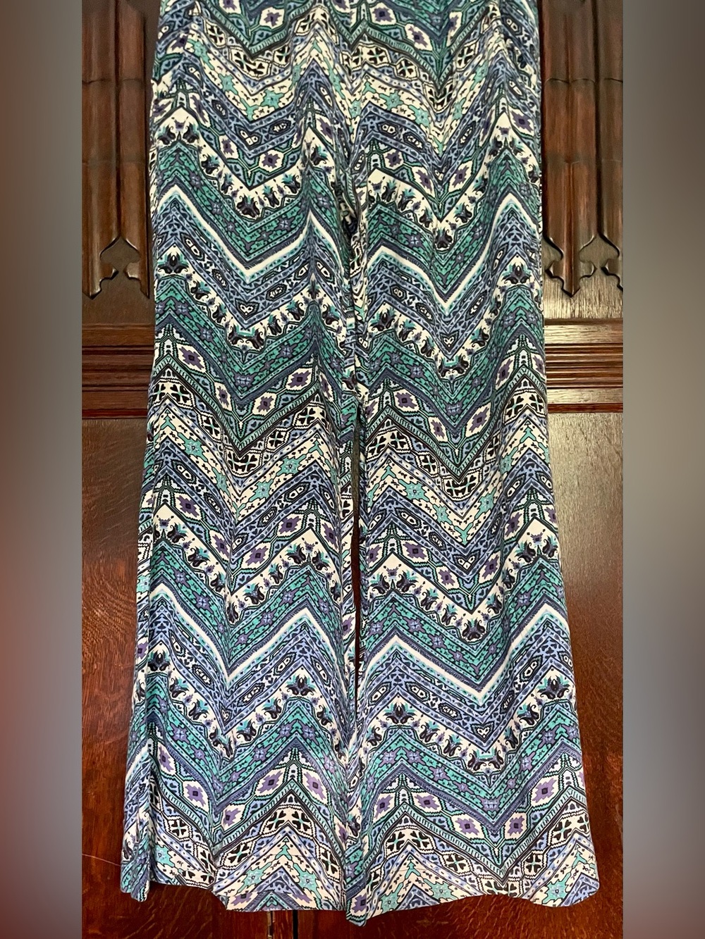 Vintage Lady & Lu Palazzo Pants Size M - Picture 2 of 9